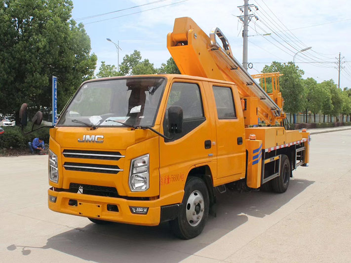 國六江鈴雙排17.5米直臂高空作業(yè)車(chē)
