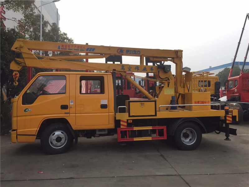 國六江鈴順達12米藍牌高空作業(yè)車(chē)價(jià)格