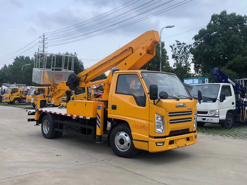 藍牌國六江鈴21米-17.5米-23米高空作業(yè)車(chē)價(jià)格