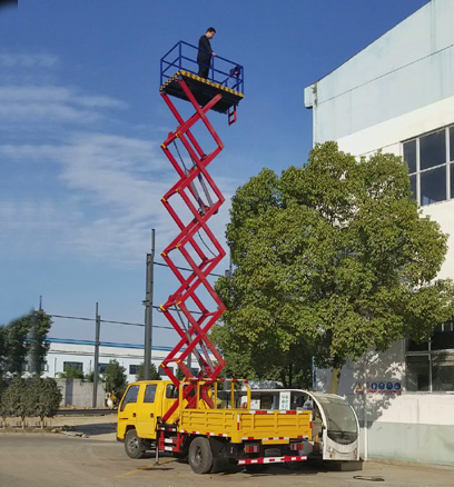江鈴藍牌順達6-10米垂直升降作業(yè)車(chē)