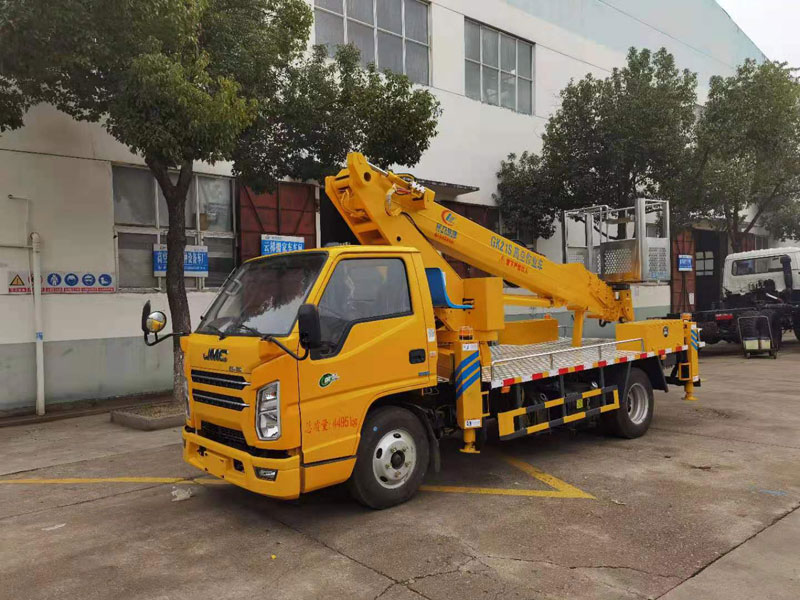 山東淄博21米藍牌高空作業(yè)車(chē)報價(jià)（國六）