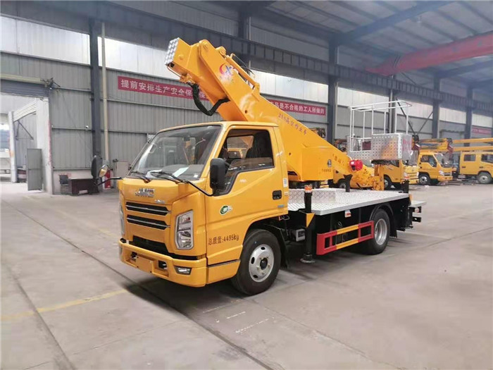 藍牌16米-18米高空作業(yè)車(chē)配置介紹