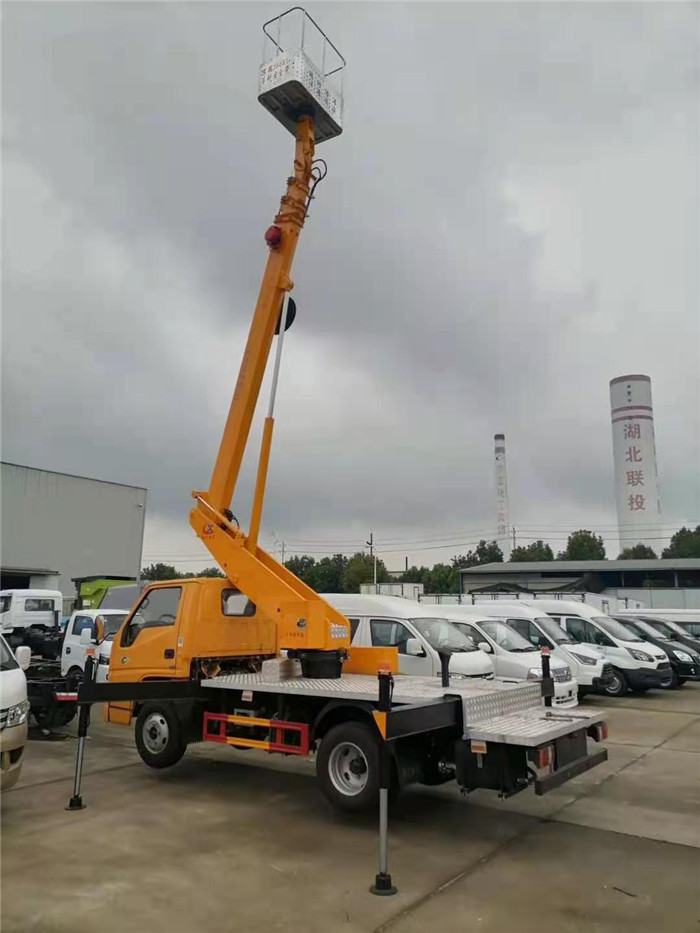 藍牌16米-18米高空作業(yè)車(chē)配置介紹