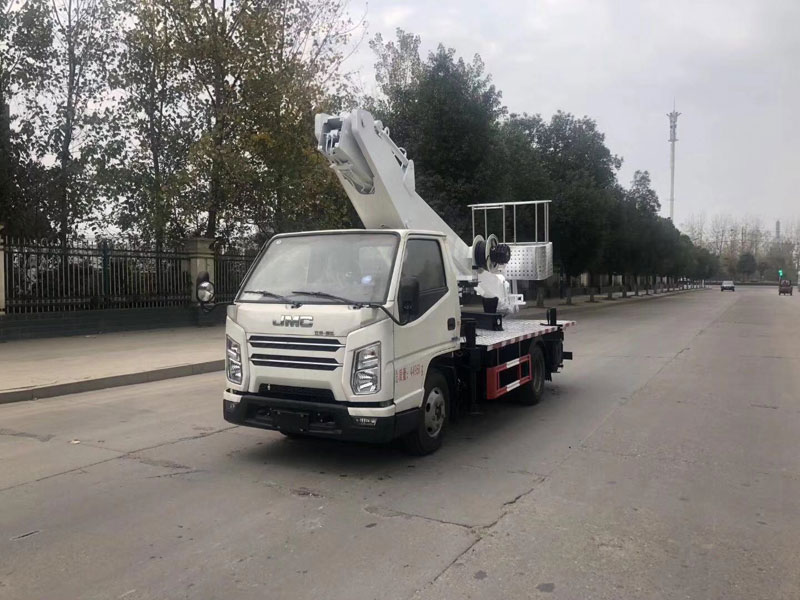 國六藍牌17.5米直臂高空作業(yè)車(chē)