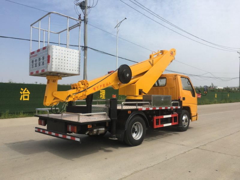 藍牌江鈴21米直臂高空作業(yè)車(chē)