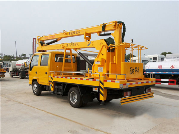 14米高空作業(yè)車(chē)-五十鈴曲臂式高空作業(yè)車(chē)