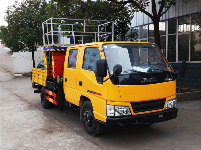 江鈴8-12米升降平臺高空車(chē)