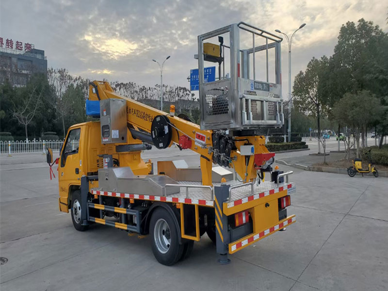 藍牌江鈴24米直臂高空作業(yè)車(chē)