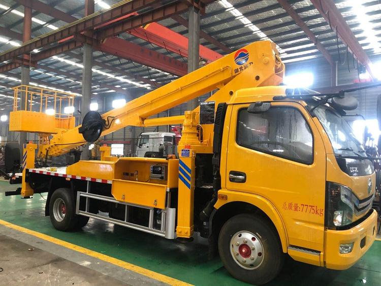 國六東風(fēng)25米SCS5081JGKEQ6型高空作業(yè)車(chē)