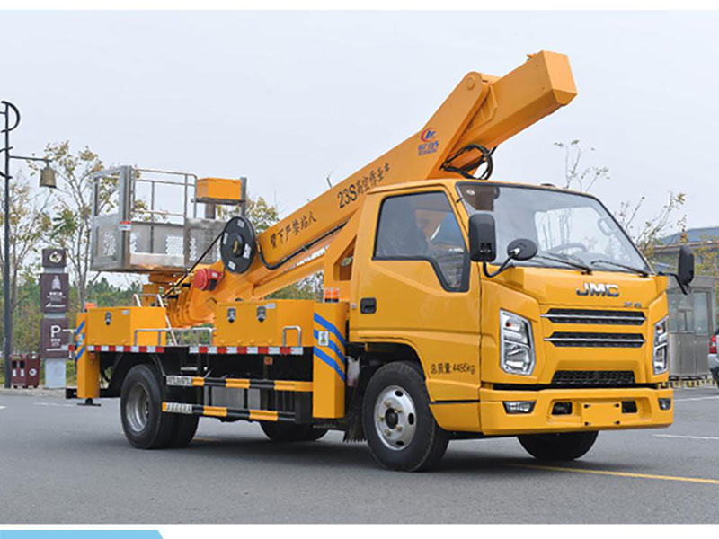 國六江鈴23m藍牌高空作業(yè)車(chē)