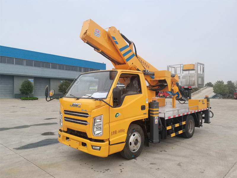 江鈴藍牌27米直臂伸縮式高空作業(yè)車(chē)